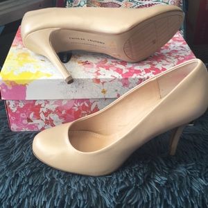 Nude Chinese Laundry round-toe pumps